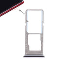 For Vivo Z1 2 x SIM Card Tray + Micro SD Card Tray (Purple)