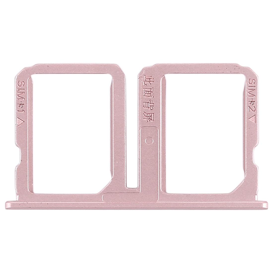 For Vivo Xplay5 2 x SIM Card Tray (Rose Gold)
