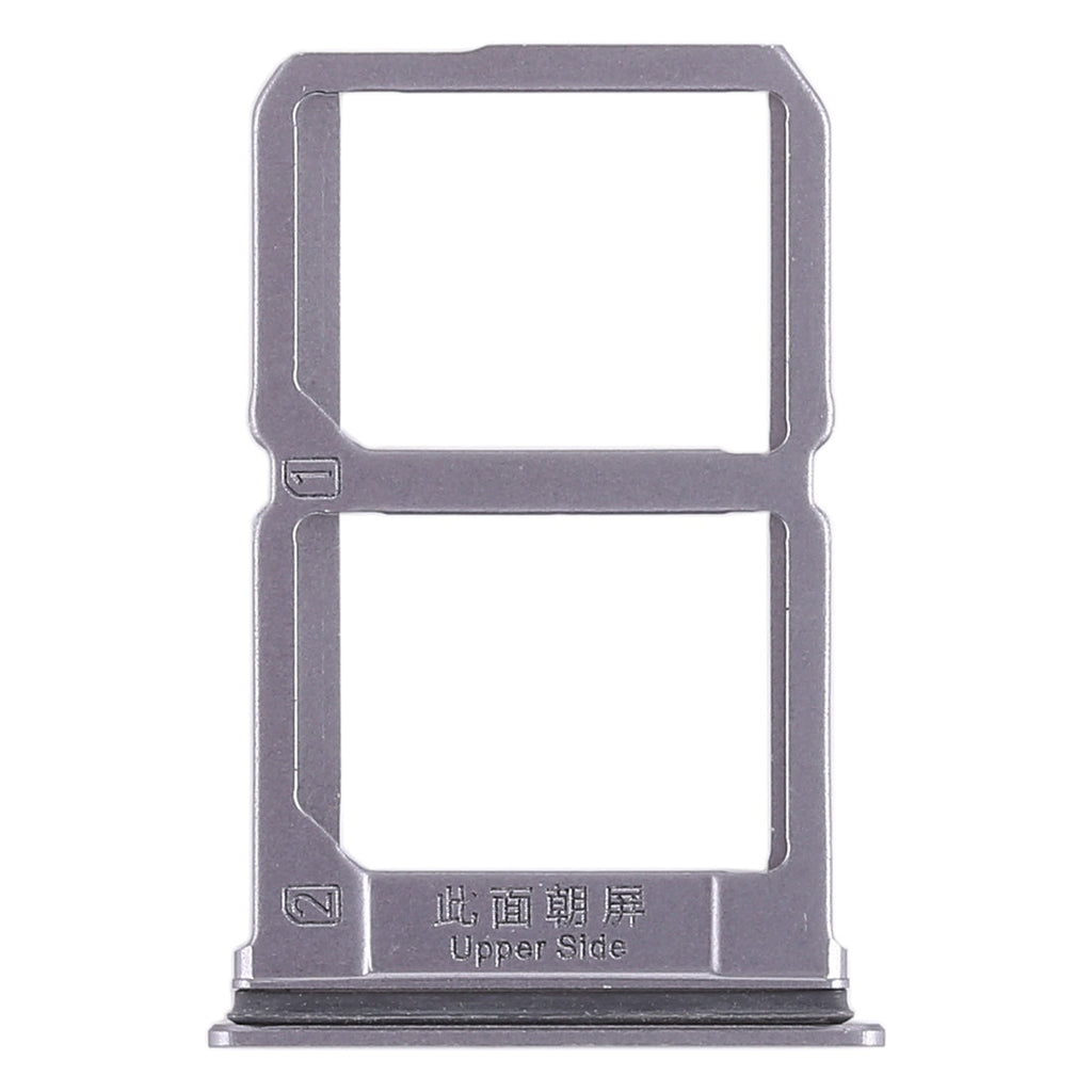 For Vivo X9s 2 x SIM Card Tray (Grey)