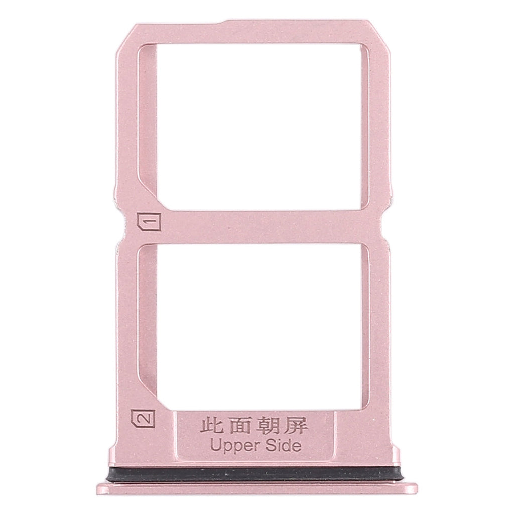 For Vivo X9s 2 x SIM Card Tray (Rose Gold)