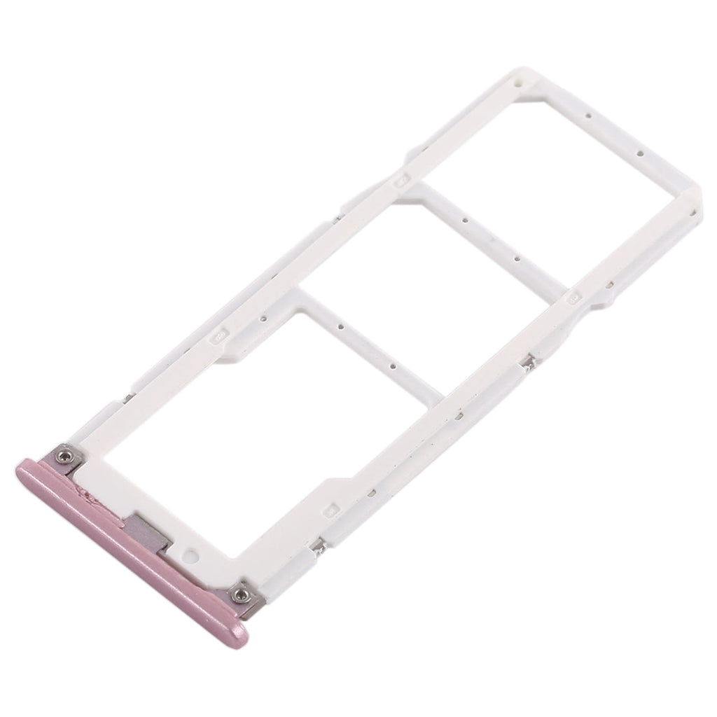 2 x SIM Card Tray + Micro SD Card Tray for Xiaomi Redmi 6 Pro(Rose Gold)
