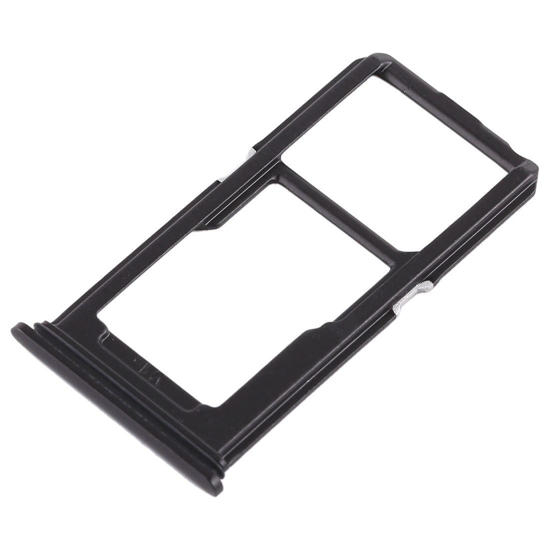 For Vivo X21i SIM Card Tray + SIM Card Tray / Micro SD Card Tray (Black)