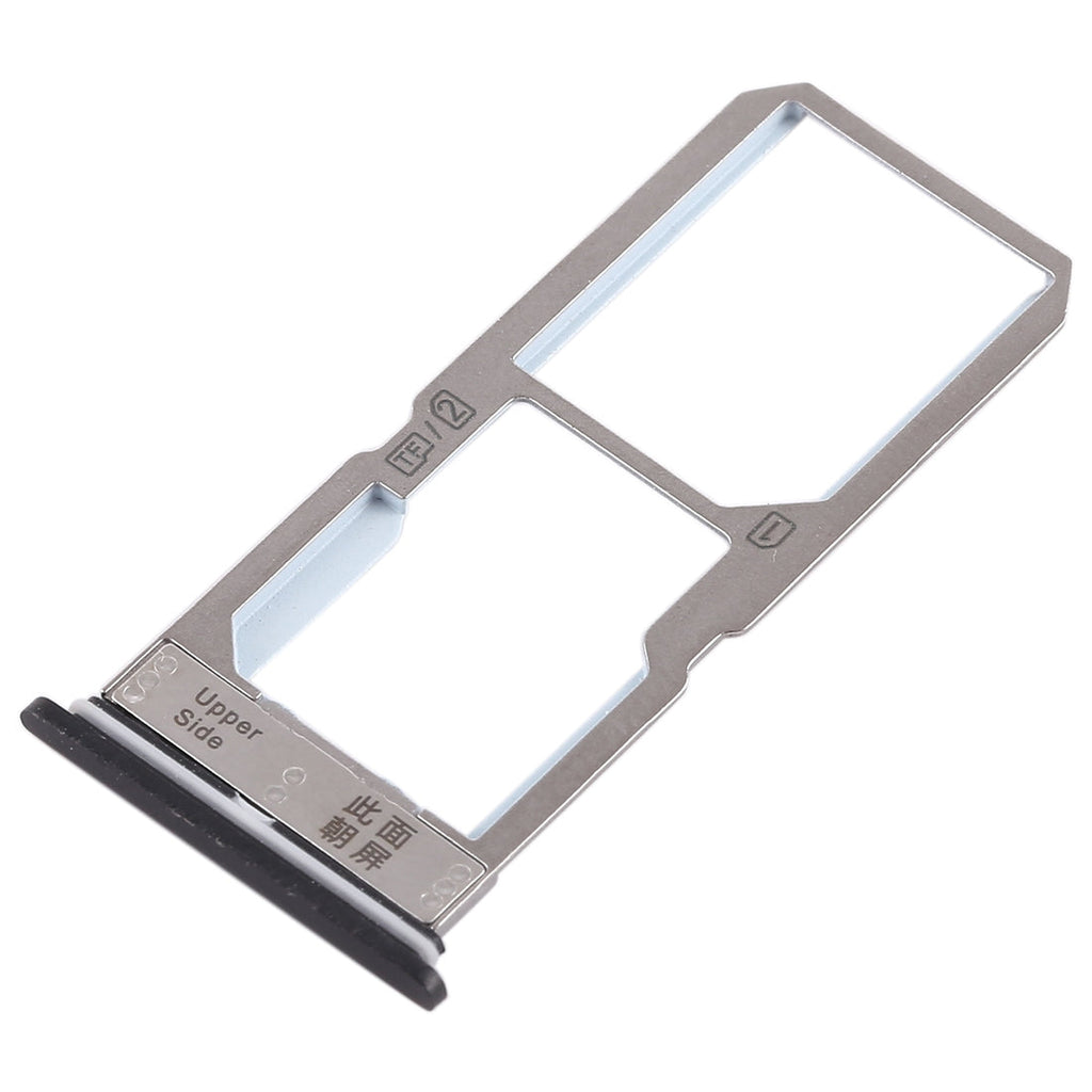 For Vivo Y67 SIM Card Tray + SIM Card Tray / Micro SD Card Tray (Black)
