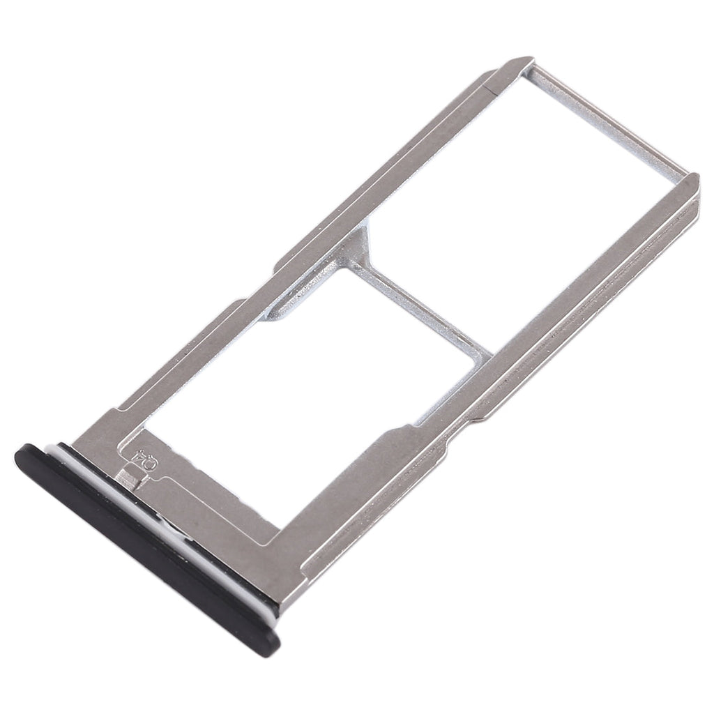 For Vivo Y67 SIM Card Tray + SIM Card Tray / Micro SD Card Tray (Black)