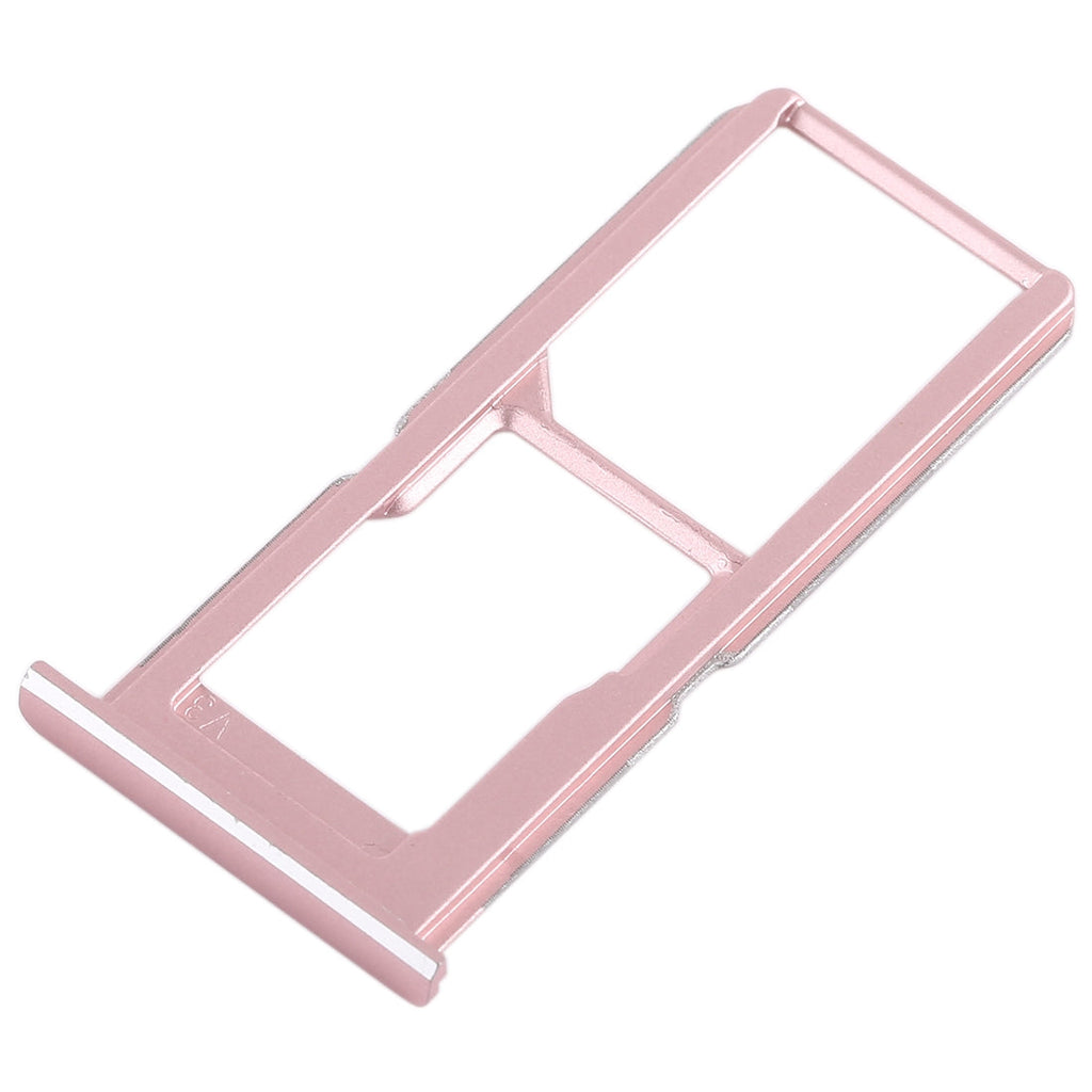 For Vivo V3Max SIM Card Tray + SIM Card Tray / Micro SD Card Tray (Rose Gold)