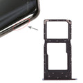 SIM Card Tray + SIM Card Tray / Micro SD Card Tray for Huawei Honor 10 Lite / P smart (2019)(Blue)