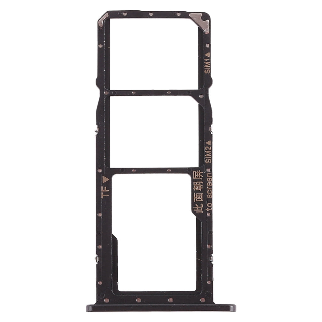 2 x SIM Card Tray / Micro SD Card Tray for Huawei Enjoy 9 (Black)