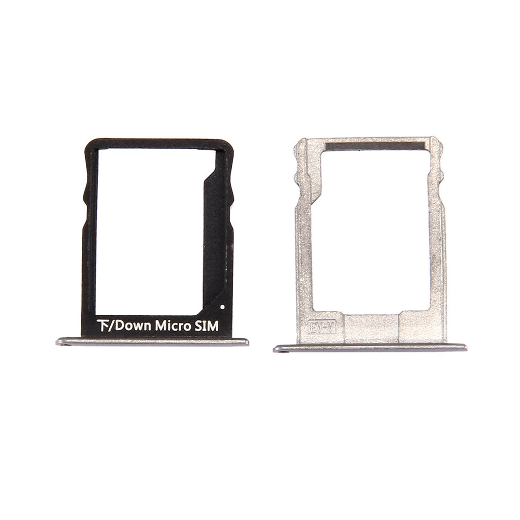 For Huawei P8 Lite SIM Card Tray and Micro SD Card Tray(Black)