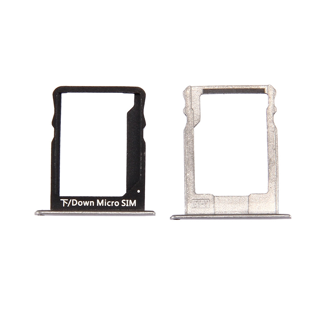 For Huawei P8 Lite SIM Card Tray and Micro SD Card Tray(Black)
