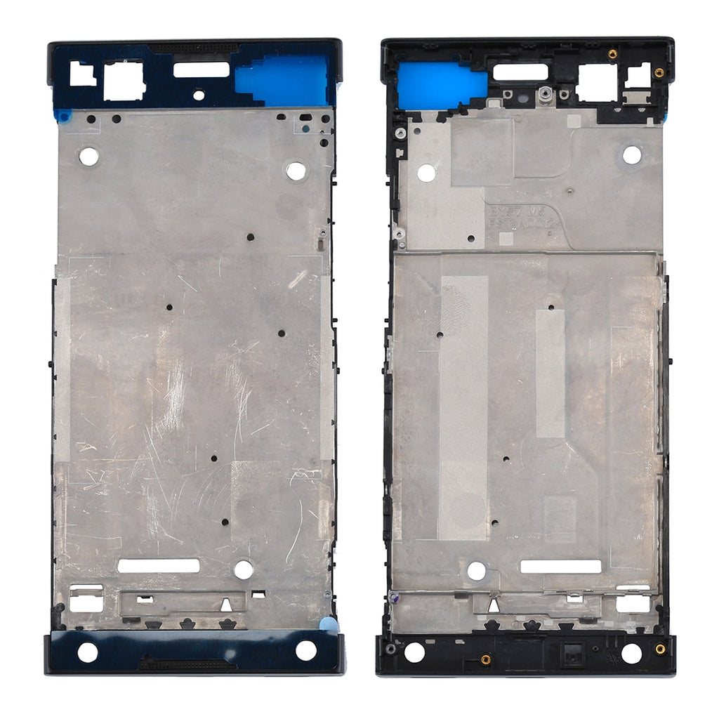 for Sony Xperia XA1 Front Housing LCD Frame Bezel Plate(Black)