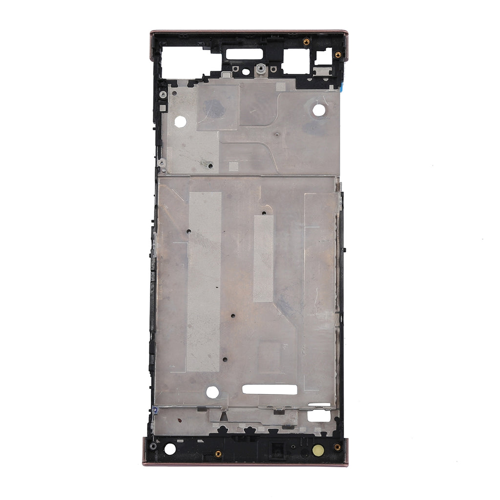 for Sony Xperia XA1 Front Housing LCD Frame Bezel Plate(Rose Gold)
