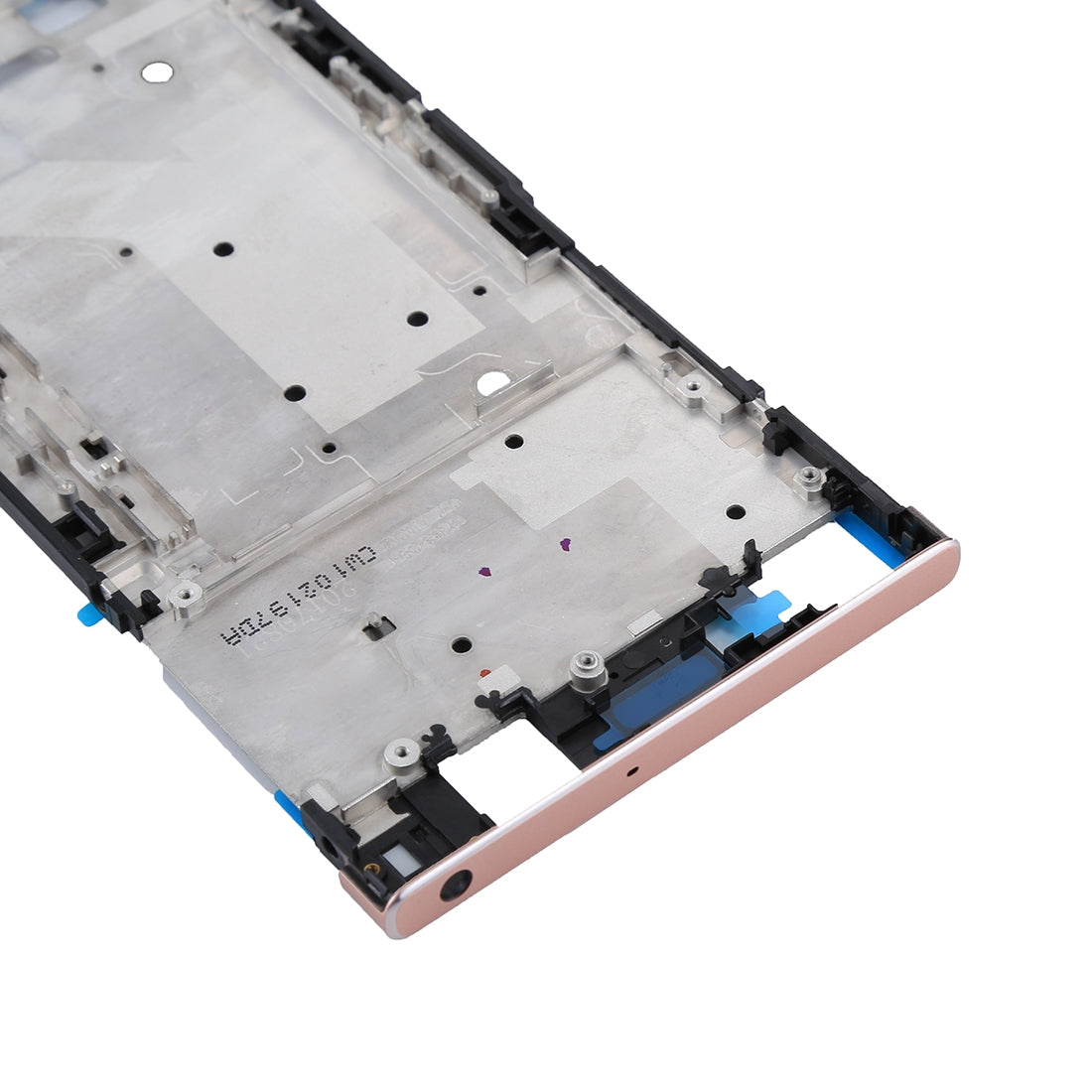 Front Housing LCD Frame Bezel Plate for Sony Xperia XA1 Ultra (Rose Gold)