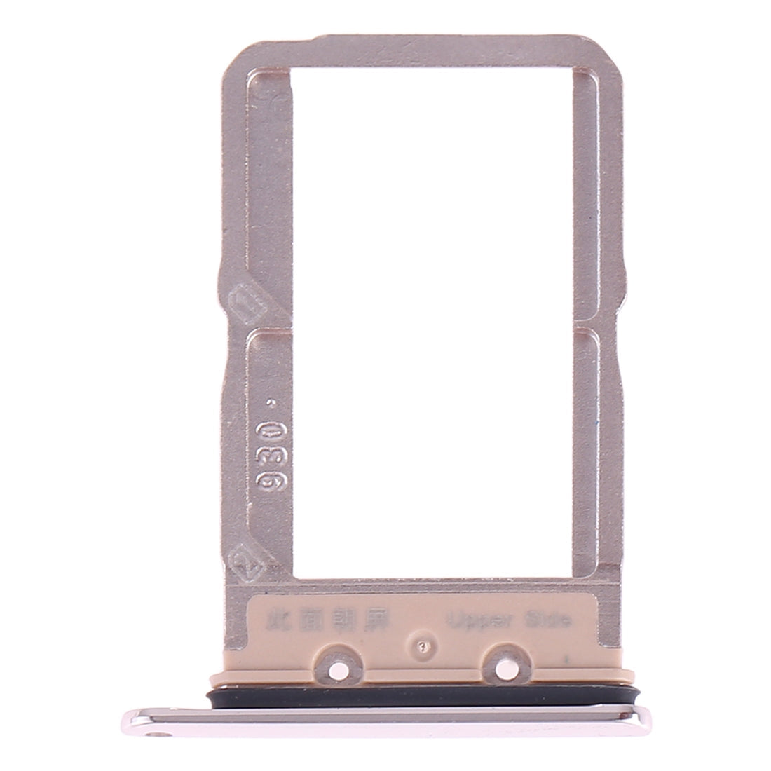 For Vivo X27 SIM Card Tray + SIM Card Tray (Gold)
