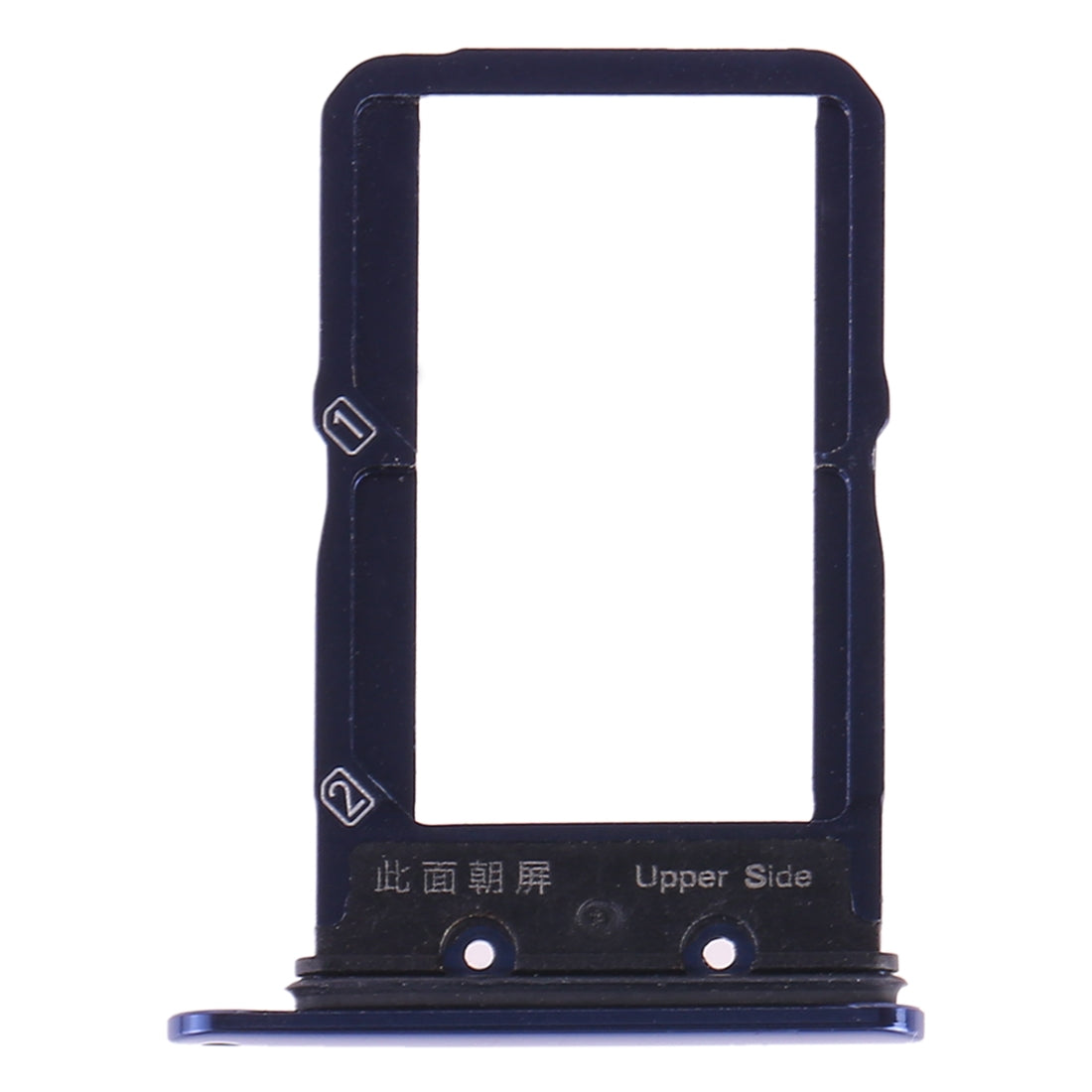 For Vivo X27 SIM Card Tray + SIM Card Tray (Blue)