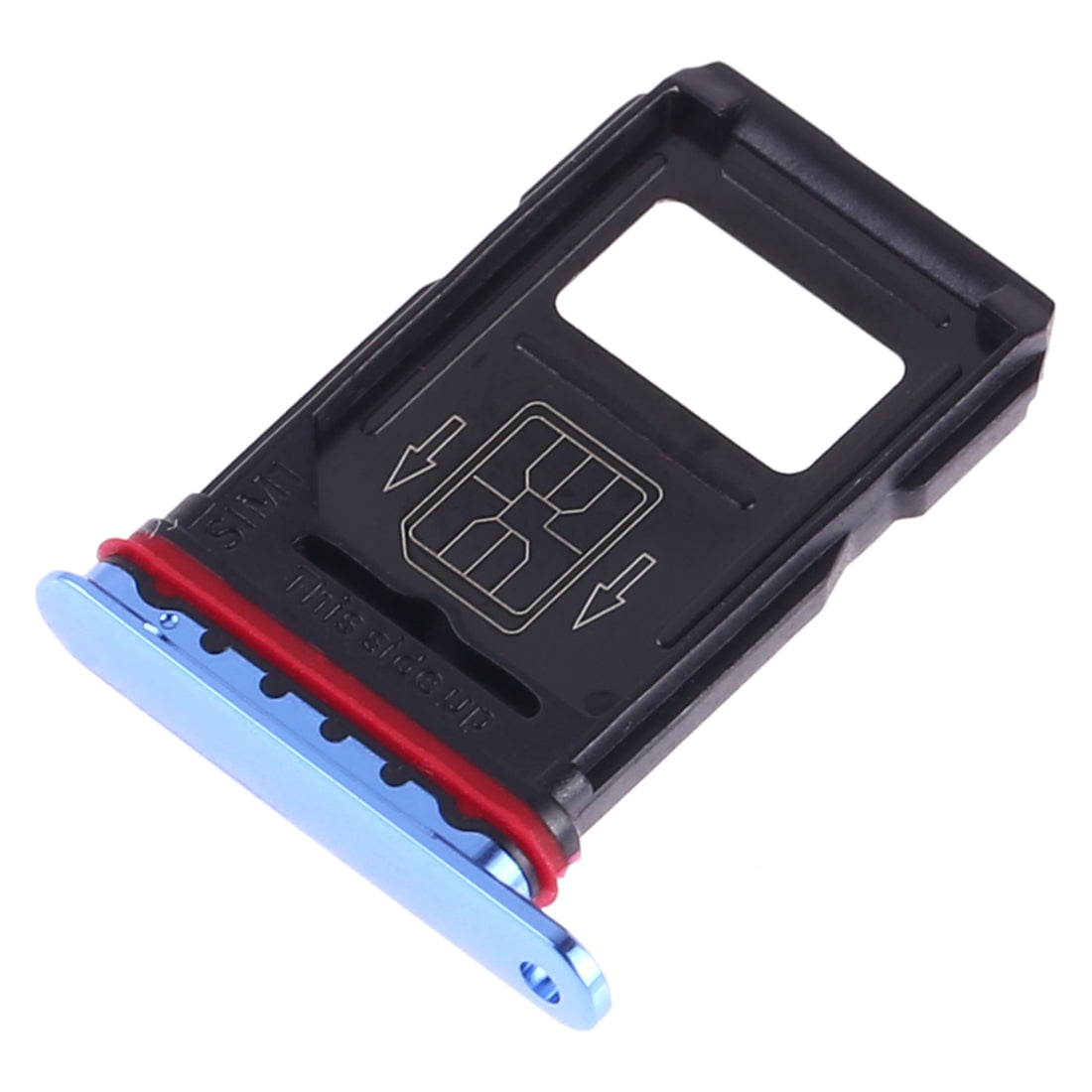 For OnePlus 7 Pro SIM Card Tray + SIM Card Tray (Blue)