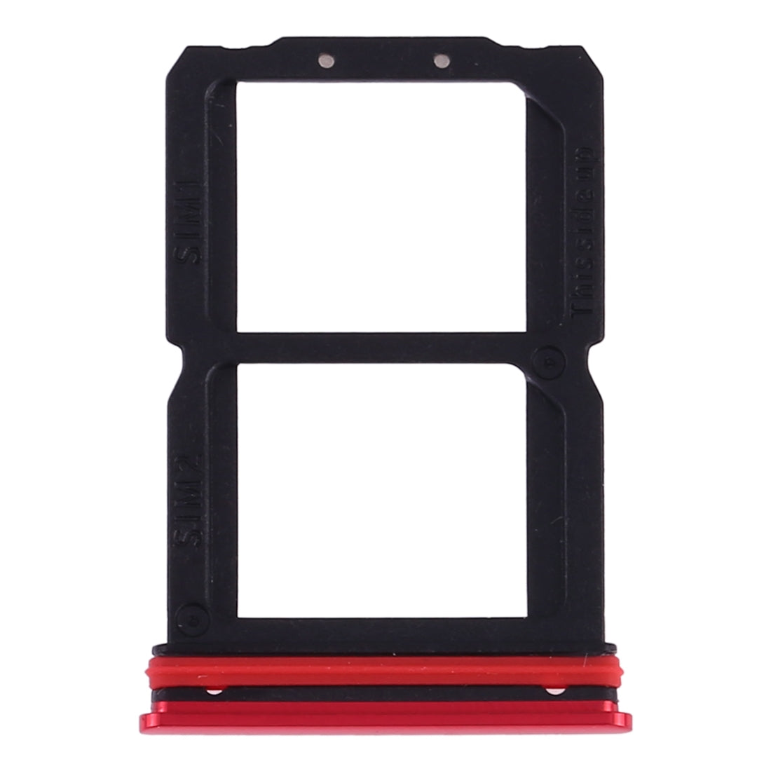 For OnePlus 7 SIM Card Tray + SIM Card Tray (Red)