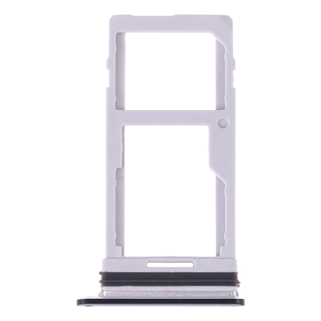 SIM Card Tray + SIM Card Tray / Micro SD Card Tray for LG G7 ThinQ G710 G710EM G710PM G710VMP G710ULM (Black)