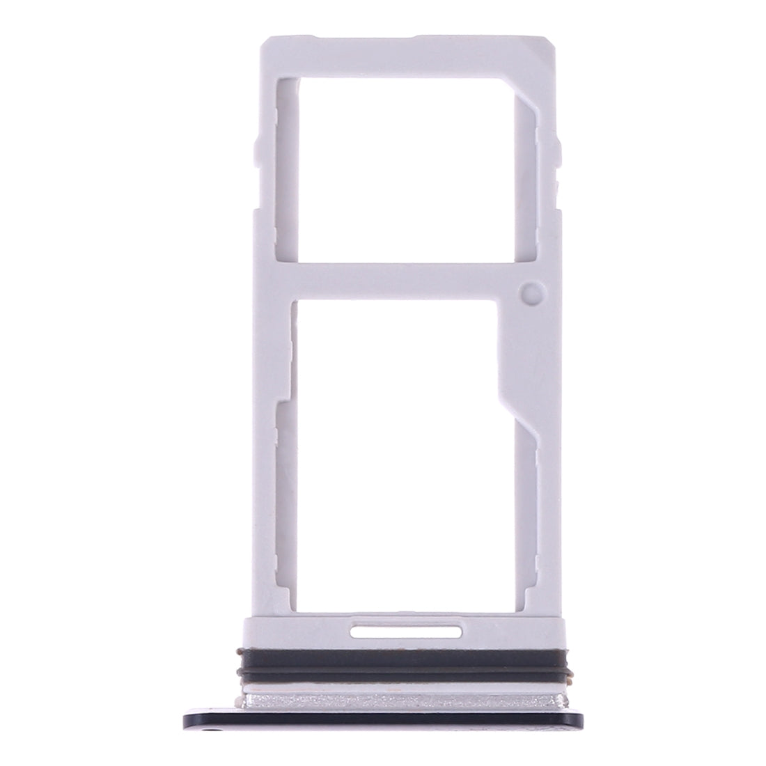 SIM Card Tray + SIM Card Tray / Micro SD Card Tray for LG G7 ThinQ G710 G710EM G710PM G710VMP G710ULM (Black)
