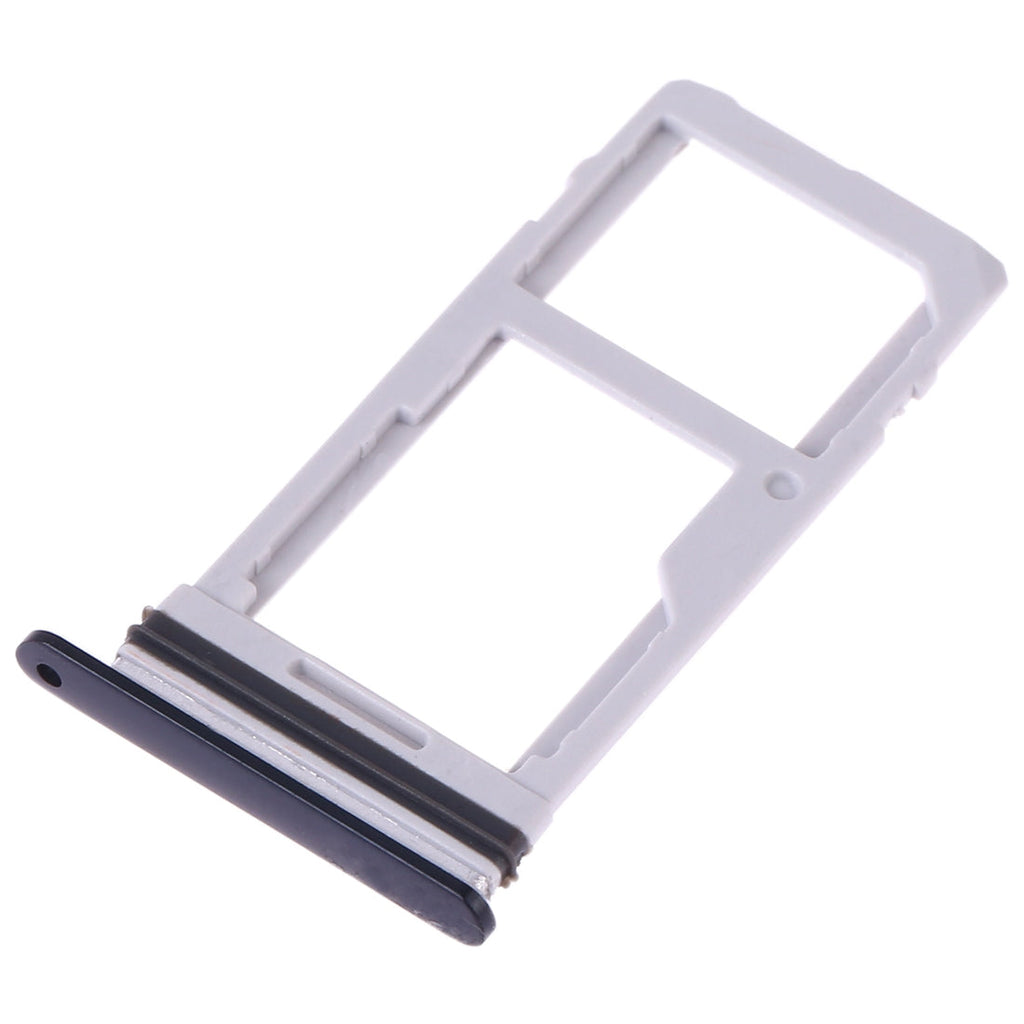 SIM Card Tray + SIM Card Tray / Micro SD Card Tray for LG G7 ThinQ G710 G710EM G710PM G710VMP G710ULM (Black)