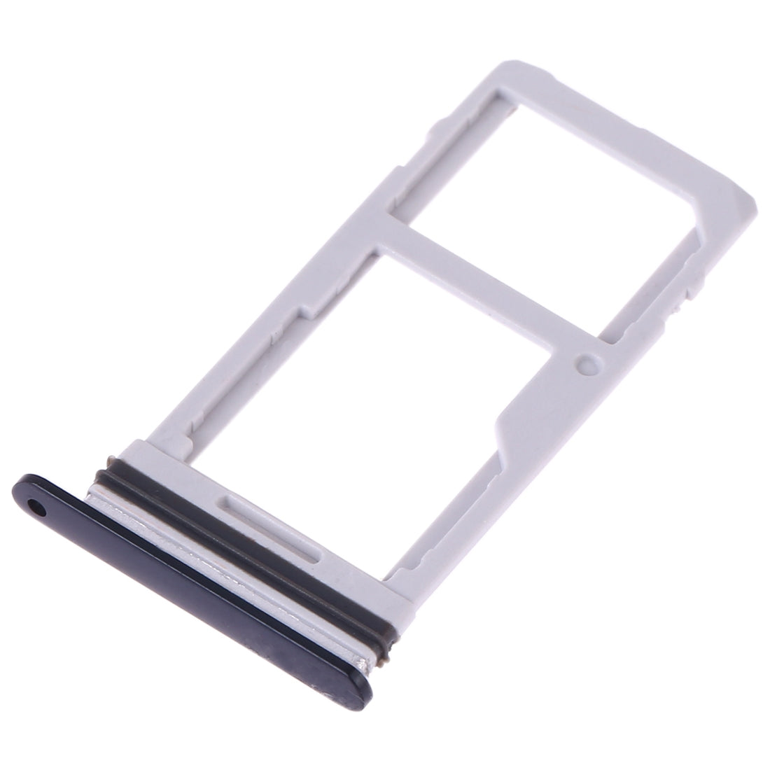 SIM Card Tray + SIM Card Tray / Micro SD Card Tray for LG G7 ThinQ G710 G710EM G710PM G710VMP G710ULM (Black)