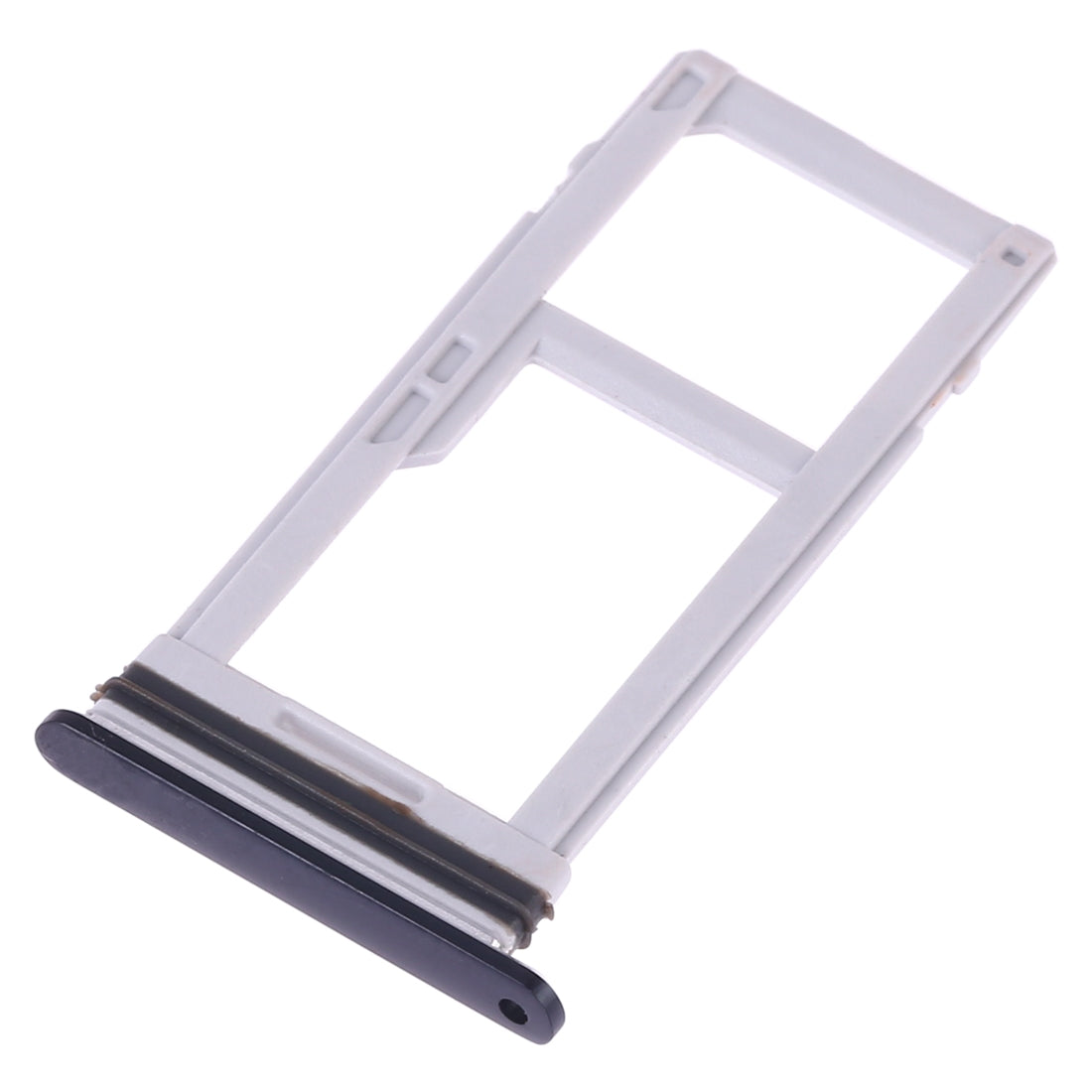 SIM Card Tray + SIM Card Tray / Micro SD Card Tray for LG G7 ThinQ G710 G710EM G710PM G710VMP G710ULM (Black)