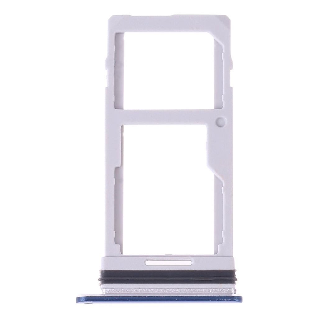 SIM Card Tray + SIM Card Tray / Micro SD Card Tray for LG G7 ThinQ G710 G710EM G710PM G710VMP G710ULM (Blue)
