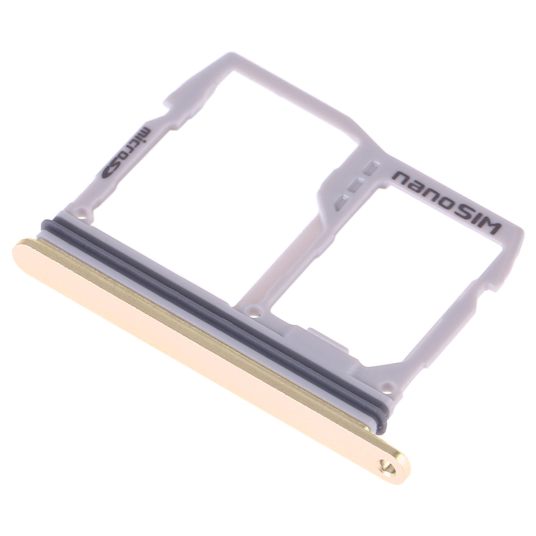 SIM Card Tray + Micro SD Card Tray for LG G6 H870 H871 H872 LS993 VS998 US997 H873 (Gold)