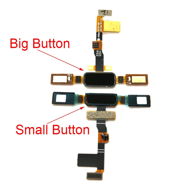 Big Fingerprint Sensor Flex Cable for Nokia 8 / N8 TA-1012 TA-1004 TA-1052(Black)