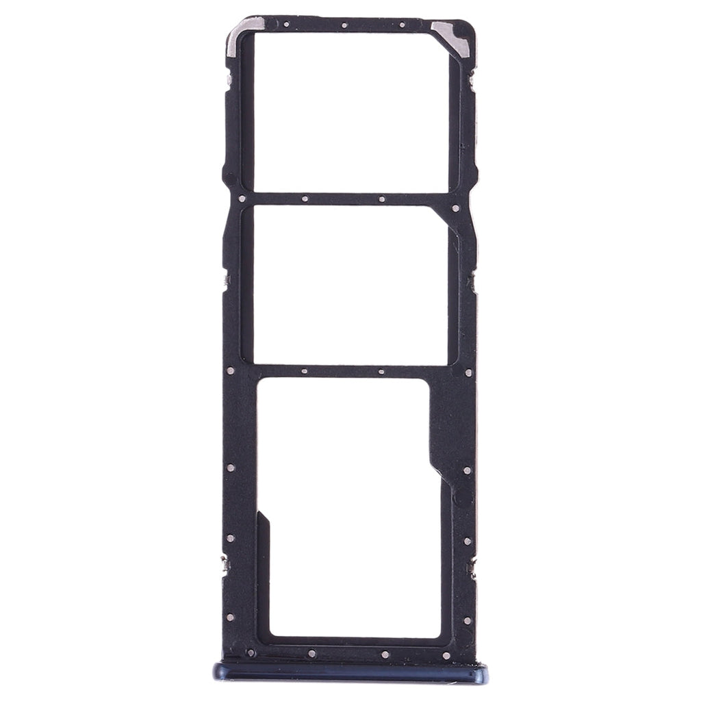 SIM Card Tray + SIM Card Tray + Micro SD Card Tray for Huawei Y9 (2019) (Black)