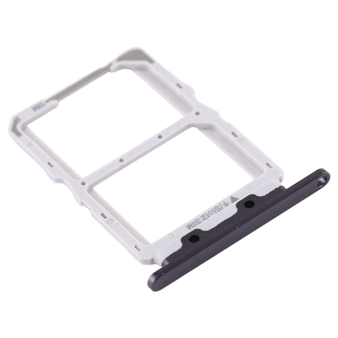 SIM Card Tray + SIM Card Tray for Xiaomi Redmi K20 / K20 Pro / Mi 9T / Mi 9T Pro(Black)