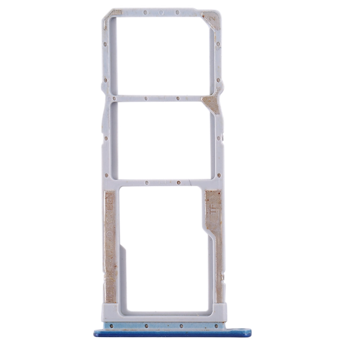 SIM Card Tray + SIM Card Tray + Micro SD Card Tray for Xiaomi Redmi 7A (Dark Blue)