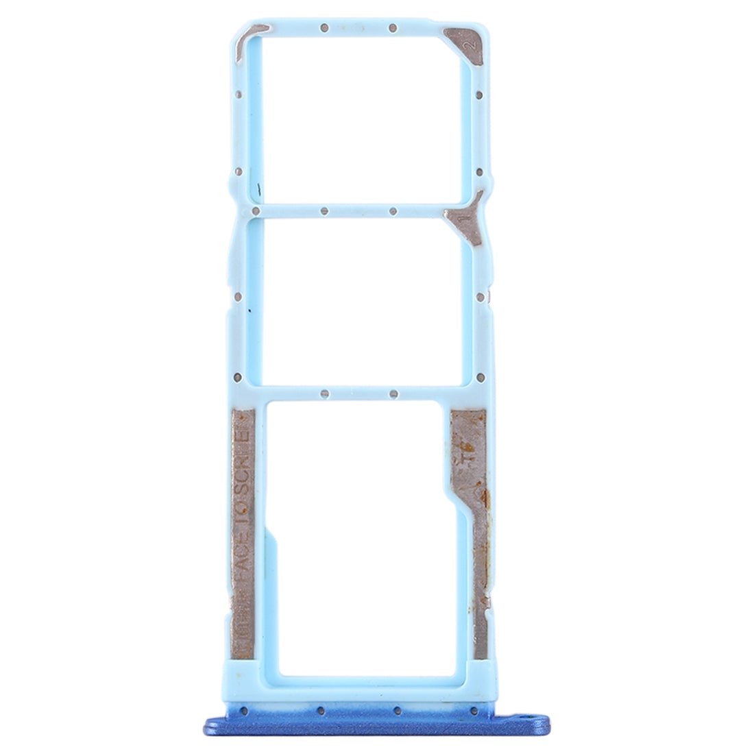 SIM Card Tray + SIM Card Tray + Micro SD Card Tray for Xiaomi Redmi 7A (Blue)