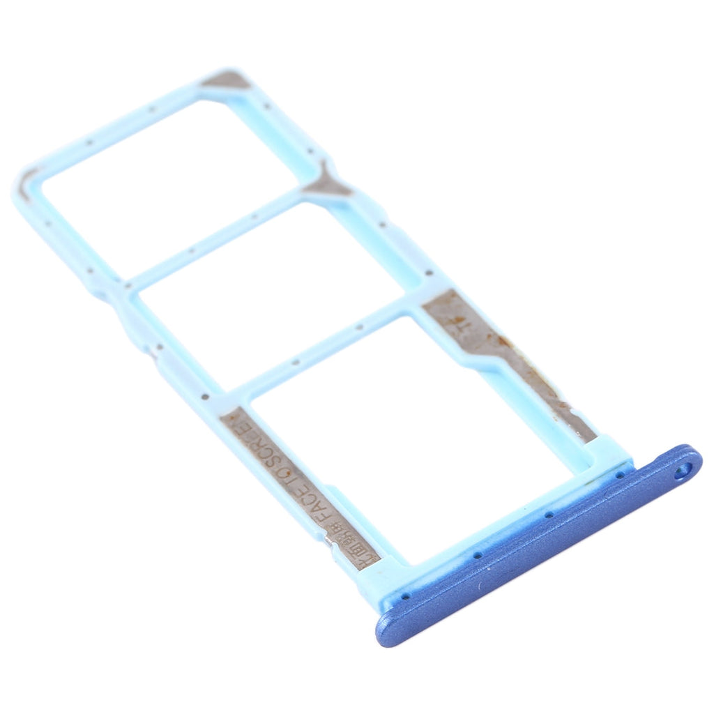 SIM Card Tray + SIM Card Tray + Micro SD Card Tray for Xiaomi Redmi 7A (Blue)