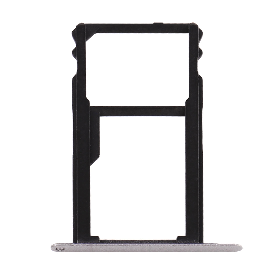 For Huawei Honor 7 Nano SIM Card Tray + Nano SIM / Micro SD Card Tray(Grey)