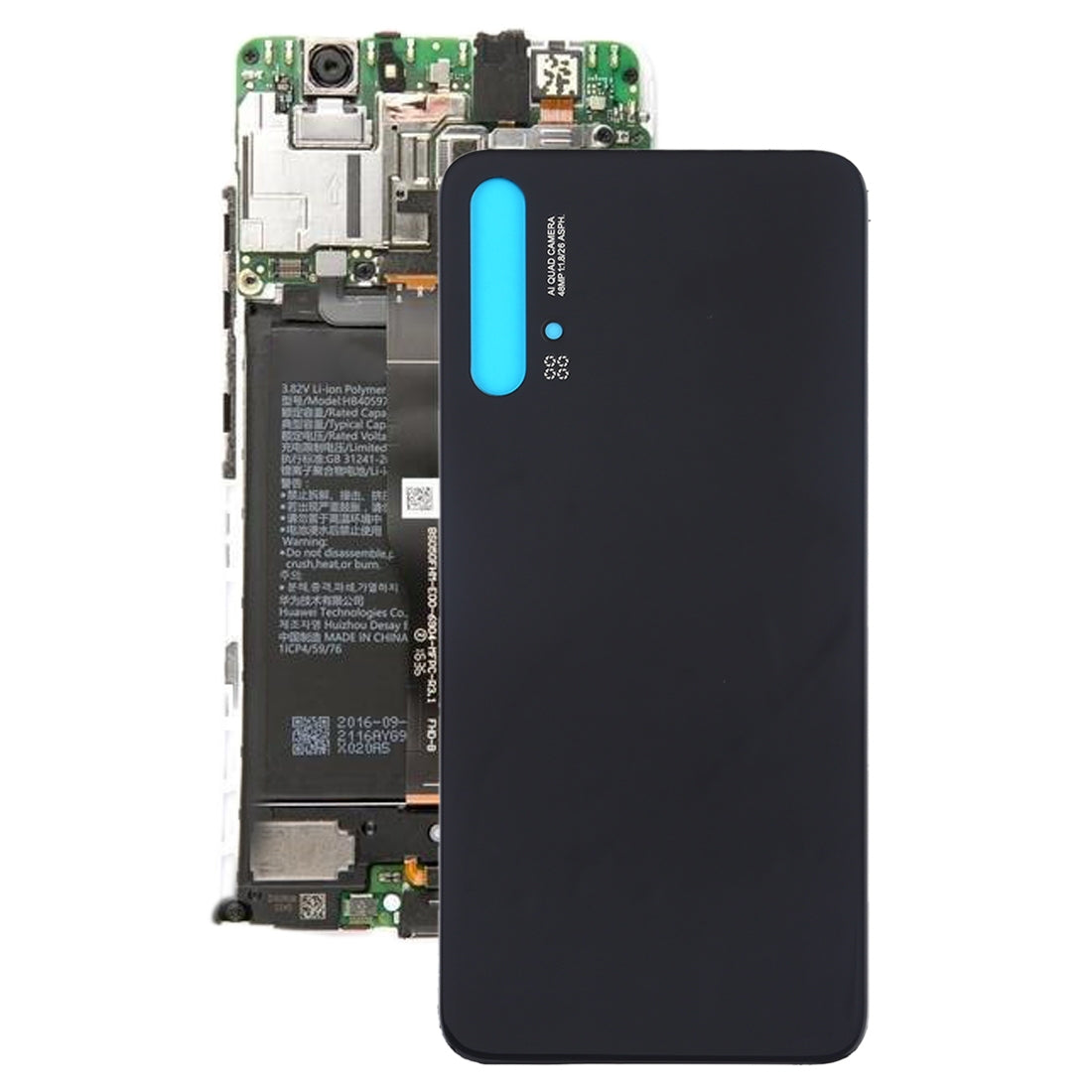 Battery Back Cover for Huawei Nova 5(Black)