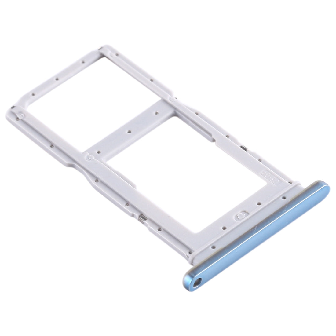 SIM Card Tray + SIM Card Tray / Micro SD Card Tray for Huawei Honor 9X / Honor 9X Pro(Baby Blue)