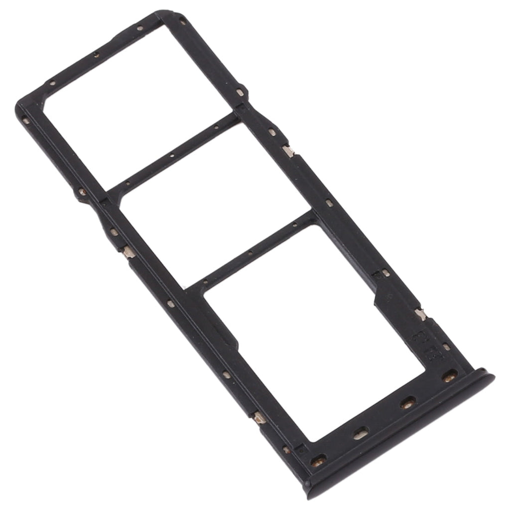 For OPPO Realme 3 Pro / Realme X Lite SIM Card Tray + SIM Card Tray + Micro SD Card Tray (Black)