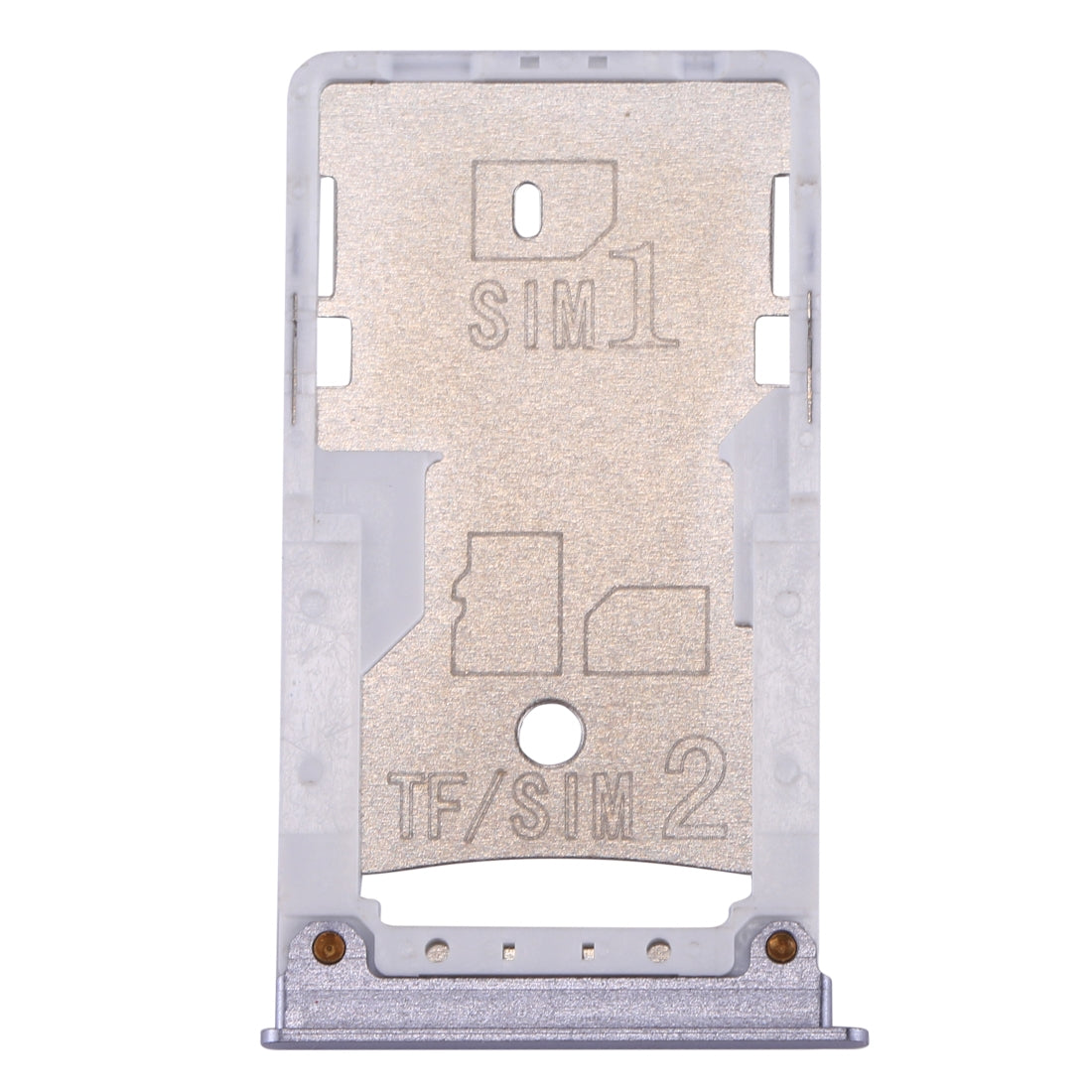For Xiaomi Mi Max SIM & SIM / TF Card Tray(Grey)