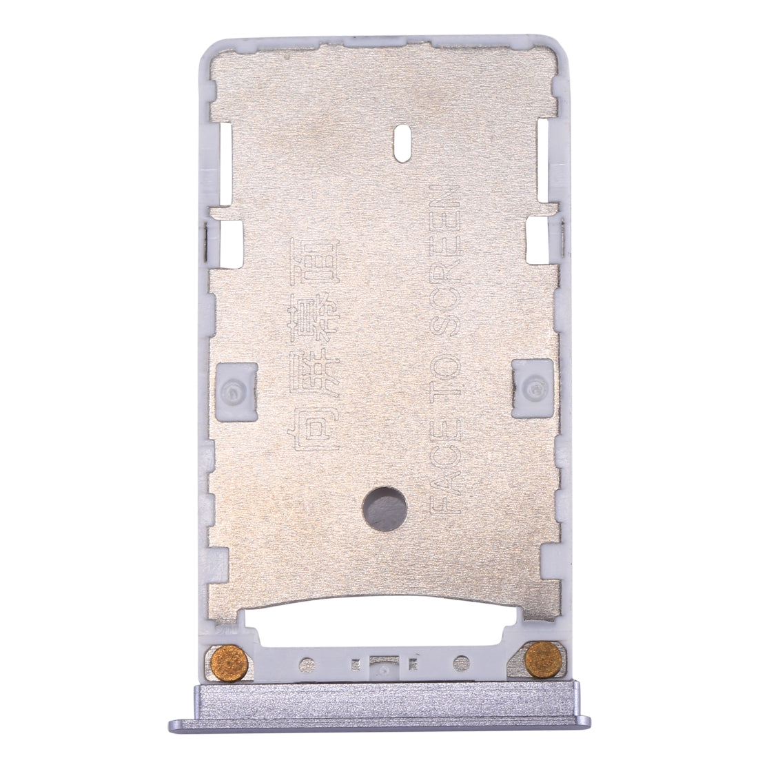 For Xiaomi Mi Max SIM & SIM / TF Card Tray(Grey)