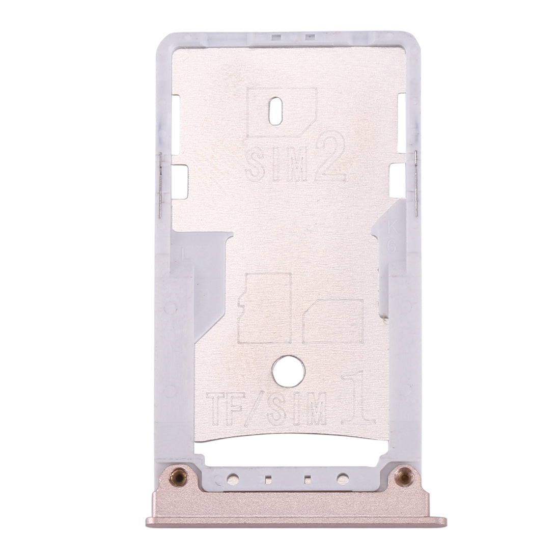 For Xiaomi Mi Max SIM & SIM / TF Card Tray(Gold)