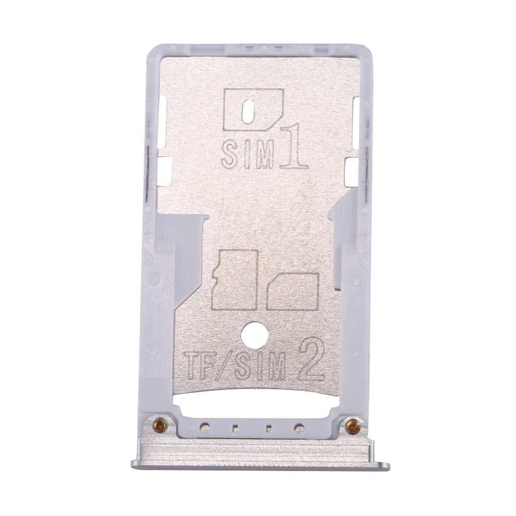 For Xiaomi Mi Max SIM & SIM / TF Card Tray(Silver)