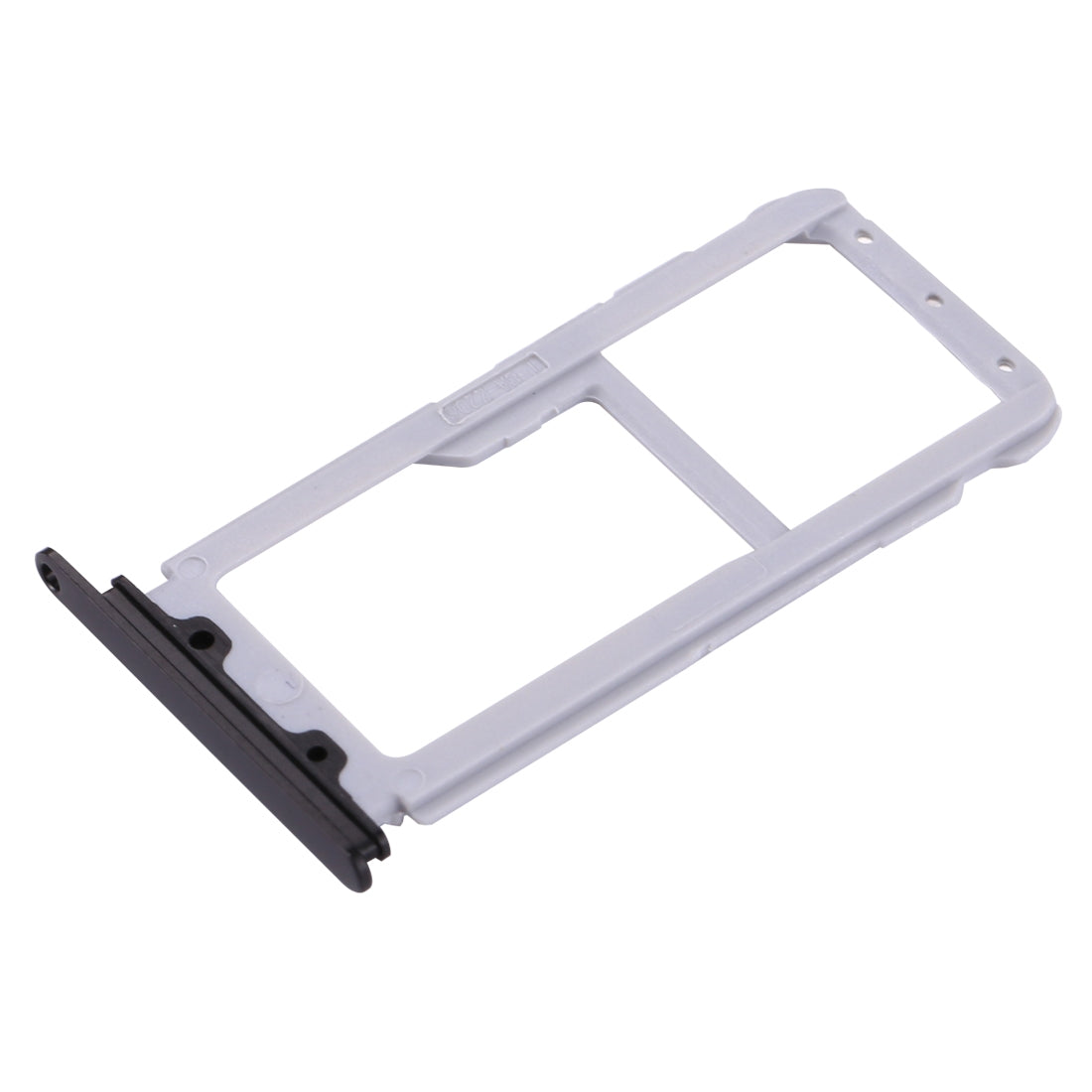 For Huawei nova 2 Plus SIM Card Tray & SIM / Micro SD Card Tray(Black)