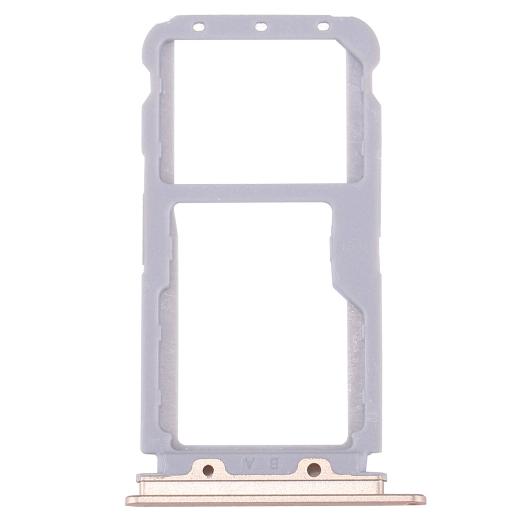 For Huawei nova 2 Plus SIM Card Tray & SIM / Micro SD Card Tray(Gold)