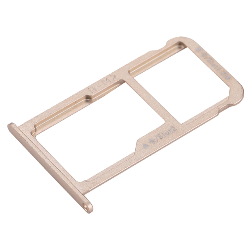 For Huawei Maimang 5 SIM Card Tray & SIM / Micro SD Card Tray(Gold)