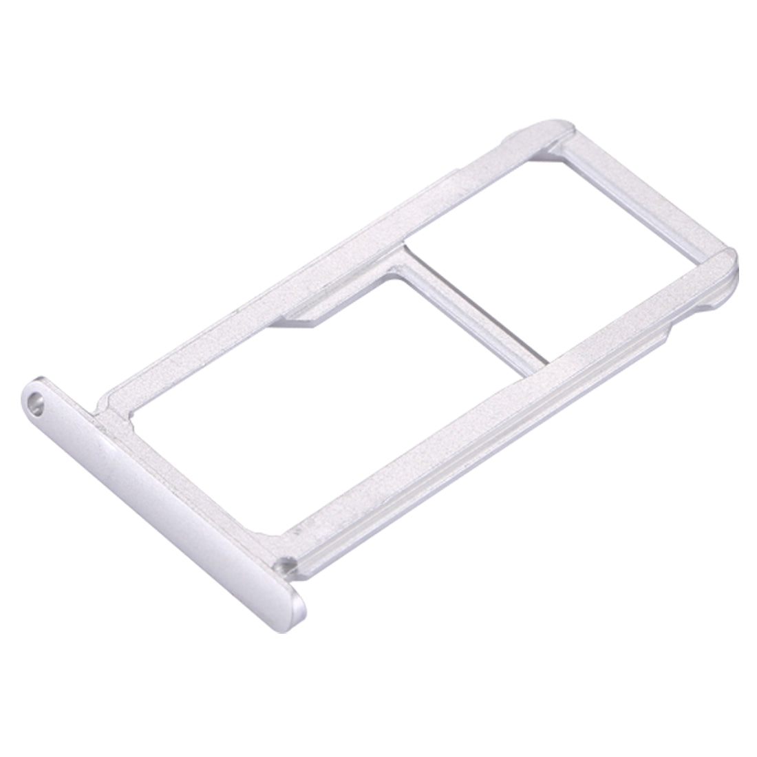 For Huawei Honor 6X / GR5 2017 SIM Card Tray & SIM / Micro SD Card Tray(Silver)