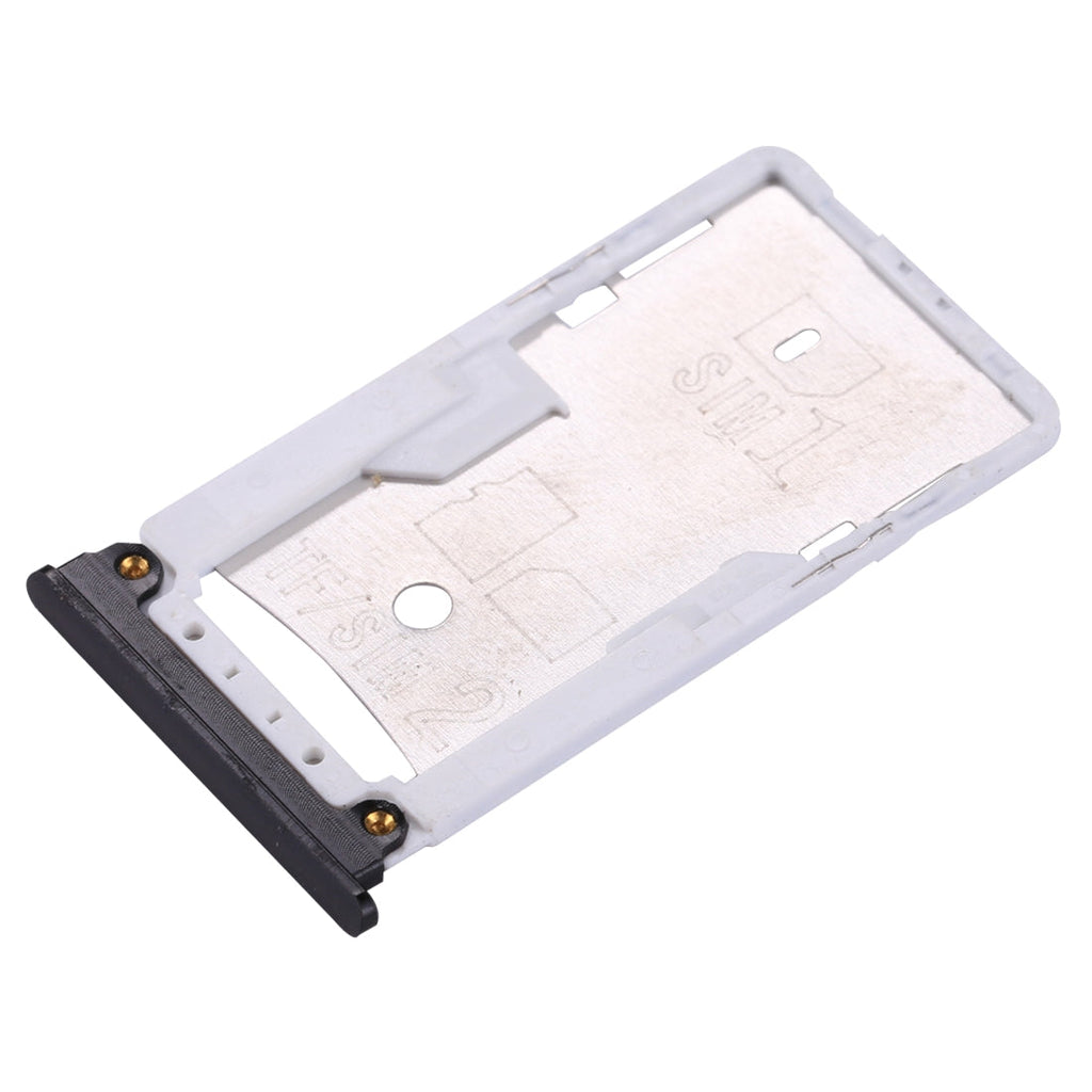 For Xiaomi Mi Max 2 SIM & SIM / TF Card Tray(Black)