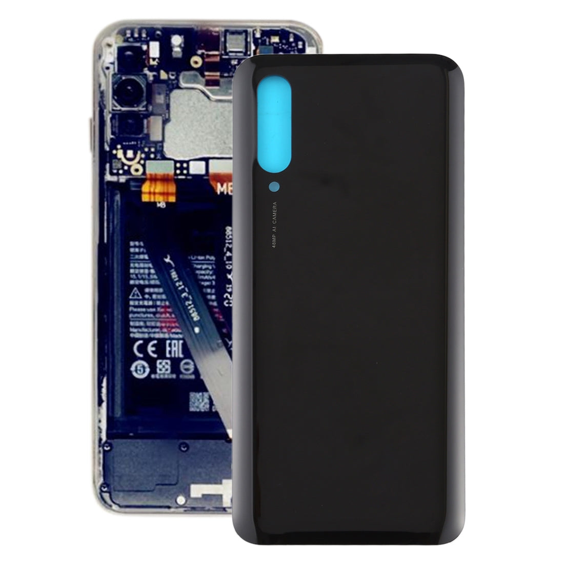 Battery Back Cover for Xiaomi Mi CC9e / Mi A3(Black)