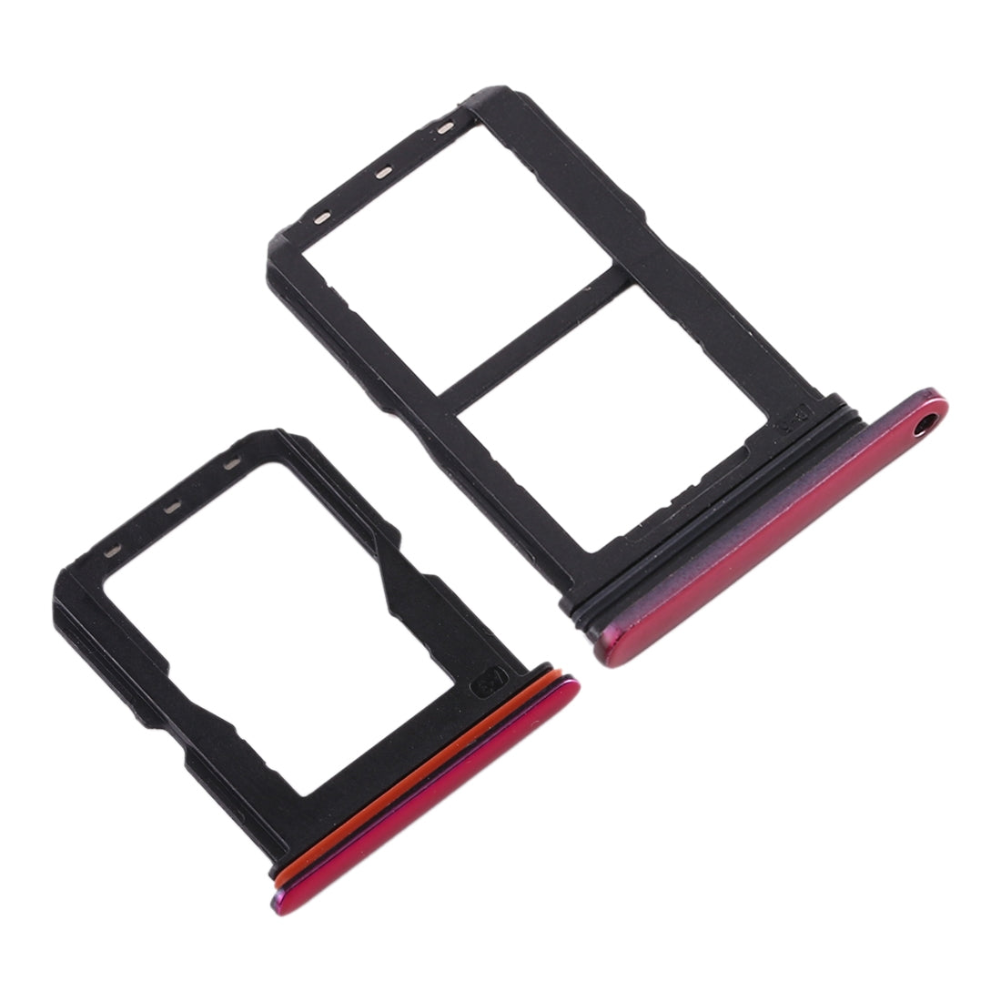 For Vivo S1 Pro SIM Card Tray + SIM Card Tray + Micro SD Card Tray (Red)
