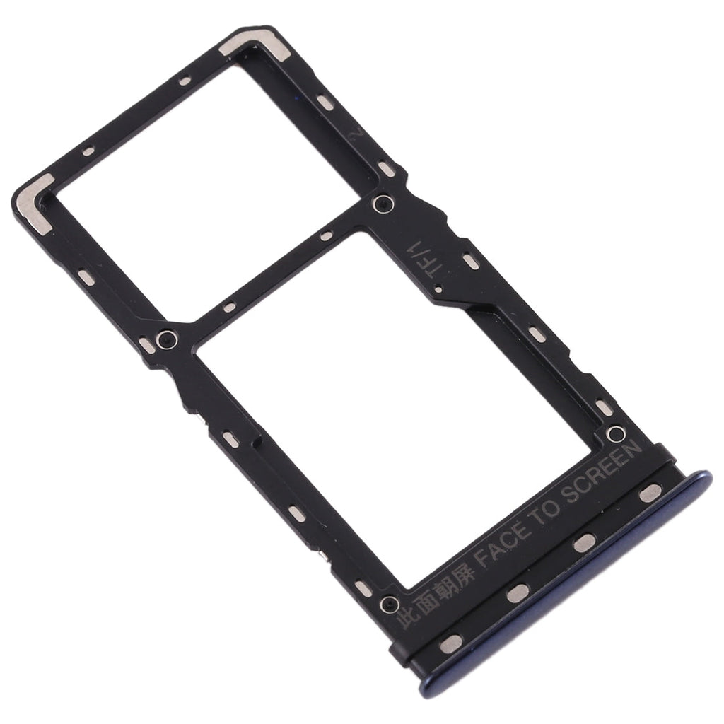SIM Card Tray + SIM Card Tray / Micro SD Card Tray for Xiaomi Mi CC9e / Mi A3(Black)