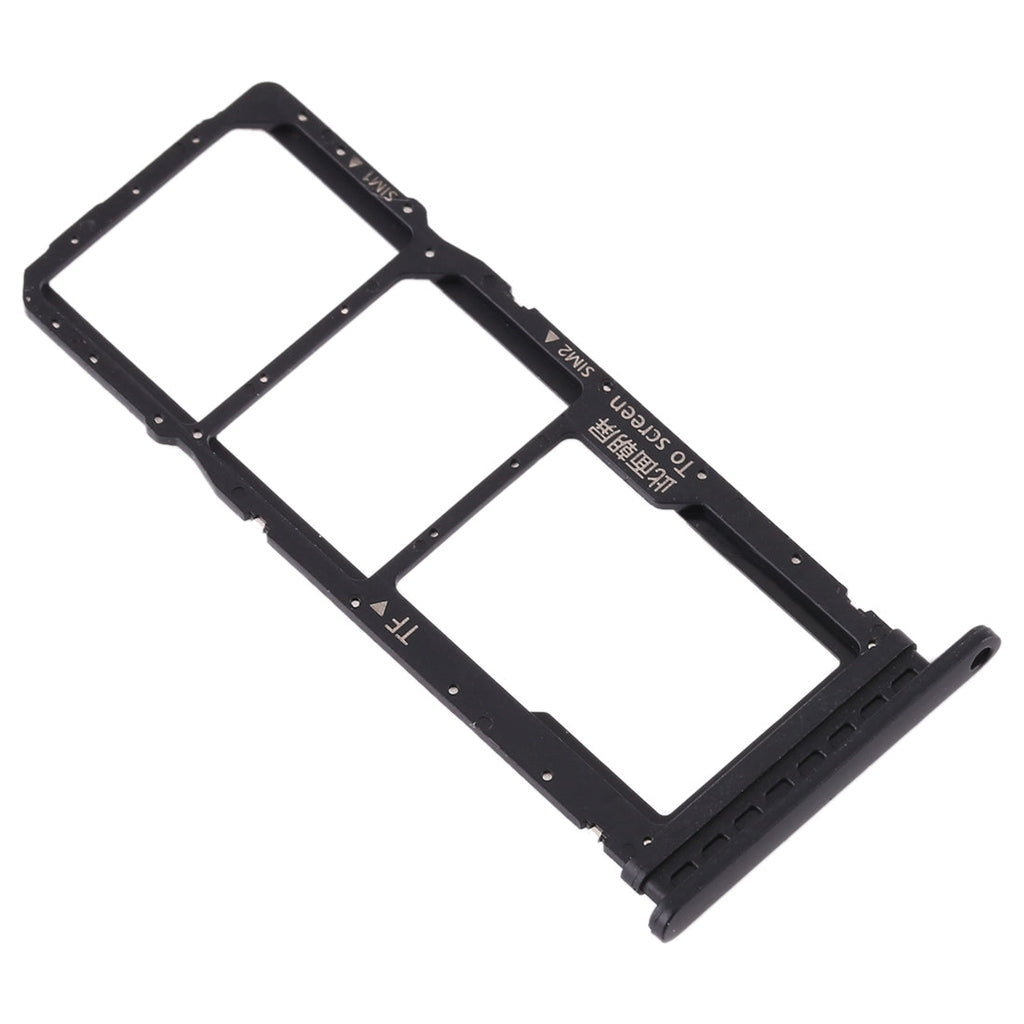 SIM Card Tray + SIM Card Tray + Micro SD Card Tray for Huawei Honor Play 3 (Black)